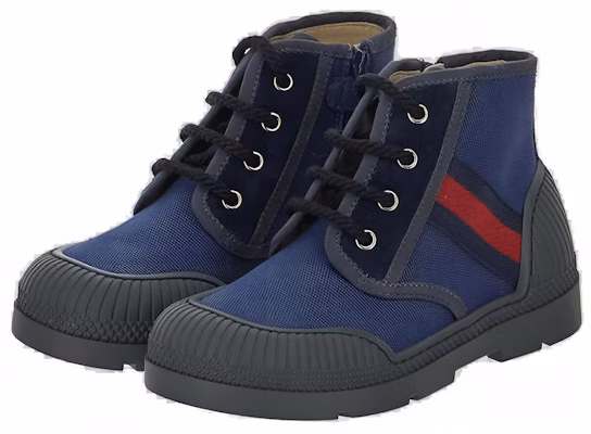 (Toddler) Gucci Cotton Canvas Lace-Up Low-Top 'Blue' 749243-FACRG-4244 Buy (Toddler) Gucci Cotton Canvas Lace-Up Low-Top 'Blue' 749243-FACRG-4244