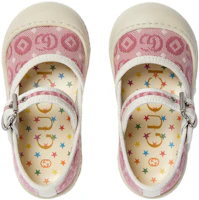 Shop 婴童 GUCCI古馳 帆布 舒適 透氣 低筒 休閒鞋 粉紅色
