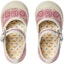 Shop (TD) Gucci Double G Ballet Flat 'Merah Jambu Putih Kapas' 681373-U4G20-6848