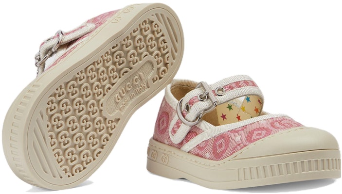 (Toddler) Gucci Double G Ballet Flat 'Pink White Cotton' 681373-U4G20-6848 Purchase (Toddler) Gucci Double G Ballet Flat 'Pink White Cotton' 681373-U4G20-6848