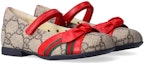 Lookbook (TD) Gucci GG Ballet Flats 'Beige Ebony' Wanita 649033-2OQ40-9766