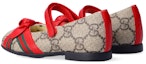 Purchase (TD) Gucci GG Ballet Flats 'Beige Ebony' Wanita 649033-2OQ40-9766