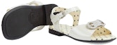 Purchase (TD) Gucci Low-Top Buckle 'Kasut Berjalan Putih' 724213-ALU00-9526