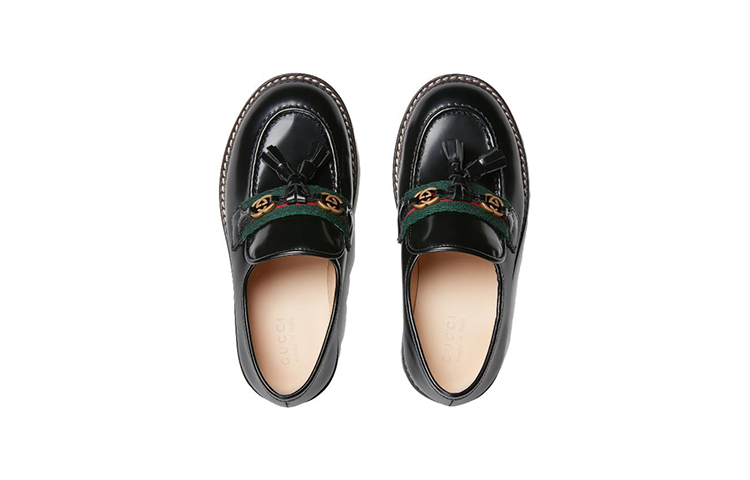 Shop (Toddler) Gucci Low-Top Slip-On 'Black' 662192-1PKE0-1063