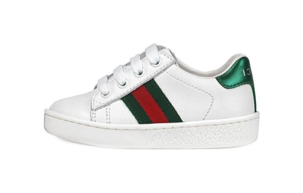 (Toddler) Gucci Low-Top Sneakers 'White' 433146-CPWE0-9075