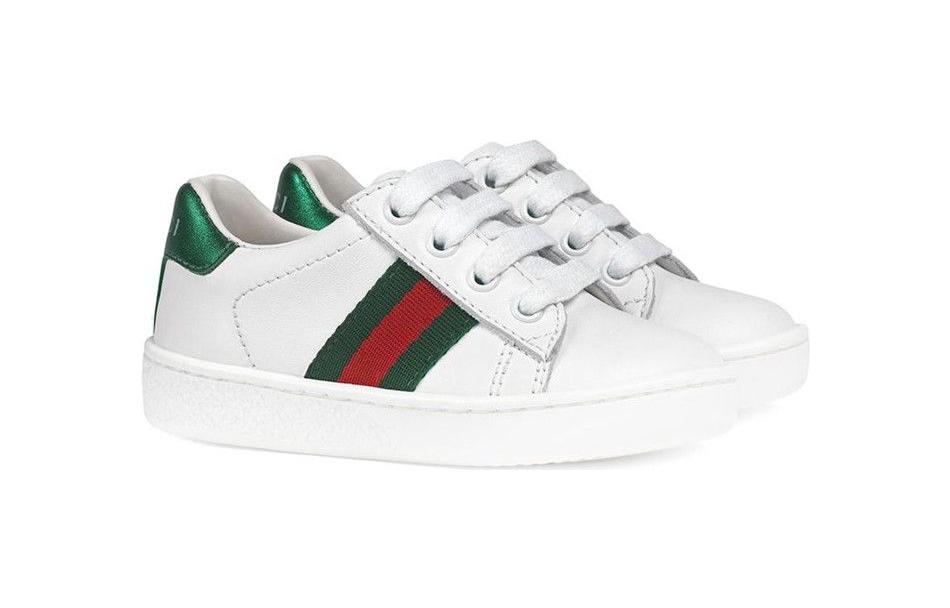 Order (Toddler) Gucci Low-Top Sneakers 'White' 433146-CPWE0-9075
