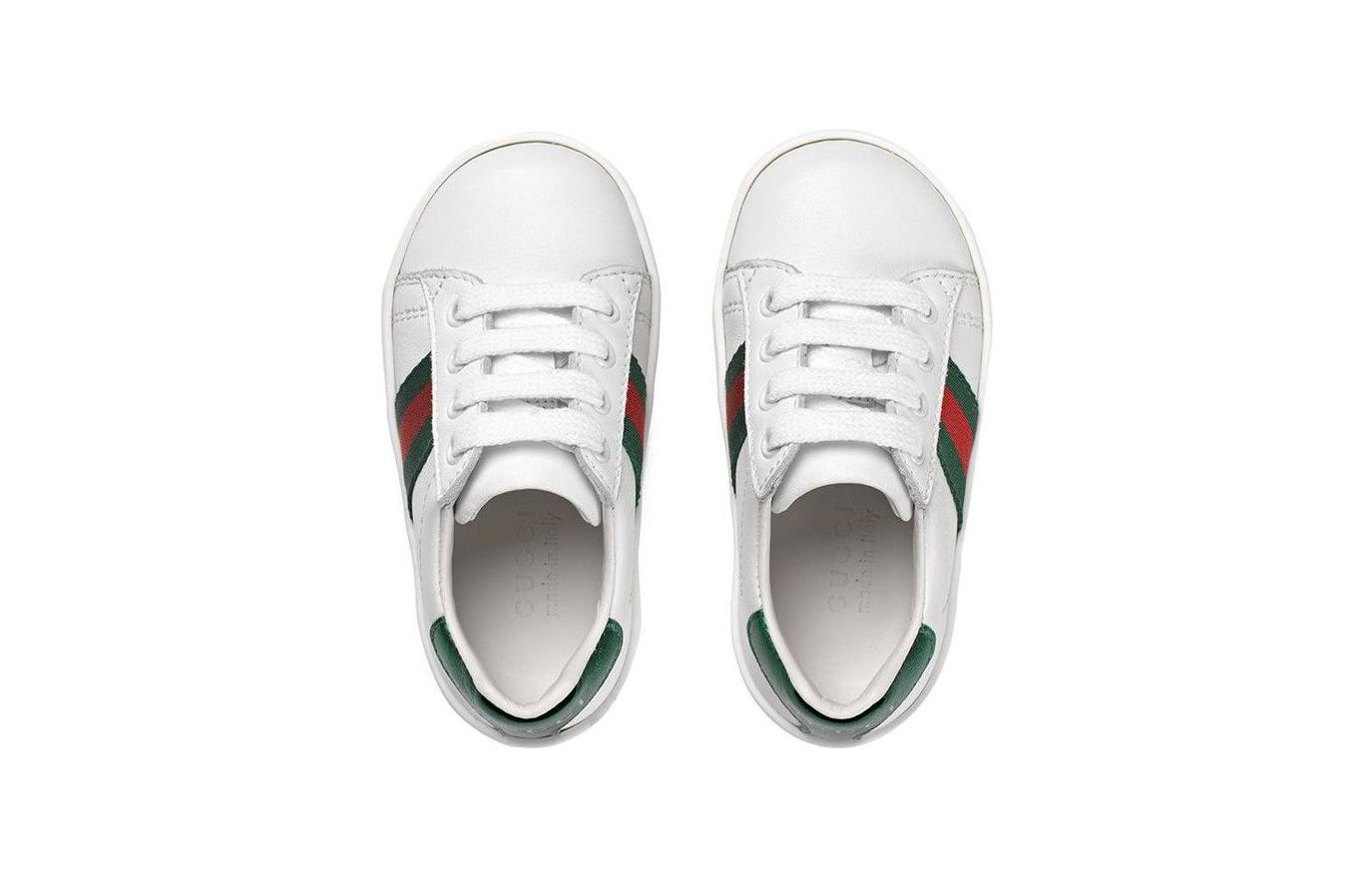 Lookbook (Toddler) Gucci Low-Top Sneakers 'White' 433146-CPWE0-9075