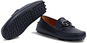 Purchase (Toddler) Gucci Low Top Round Toe Walking Shoe 'Dark Blue' 725739-1XH00-4009