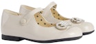 Order (TD) Gucci Mary Jane Flat 'Kulit Sintetik Putih Susu' 714531-AAA23-9545
