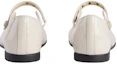 Shop (Toddler) Gucci Mary Jane Flat 'Milk White Patent Leather' 714531-AAA23-9545