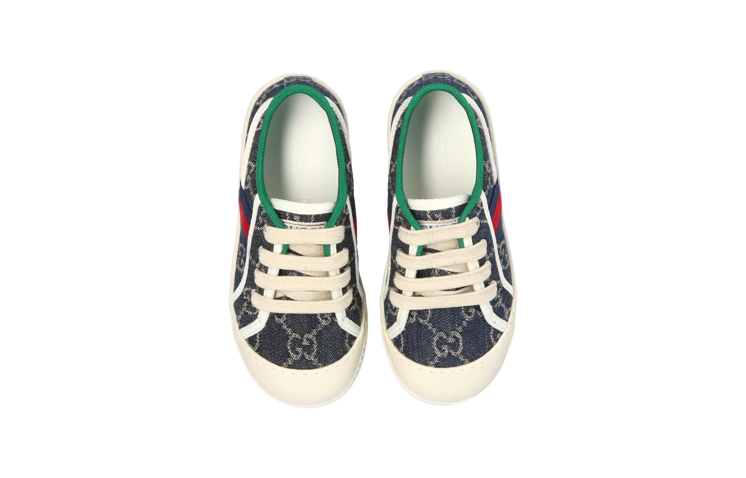 Lookbook (Toddler) Gucci Tennis 1977 Low 'Blue' 647074-22V10-4660