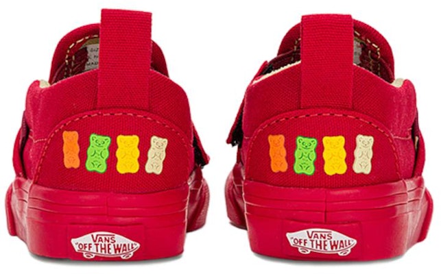 (Toddler) Haribo x Vans Classic Slip-On V 'Goldbears' VN0009R8RED Purchase (Toddler) Haribo x Vans Classic Slip-On V 'Goldbears' VN0009R8RED