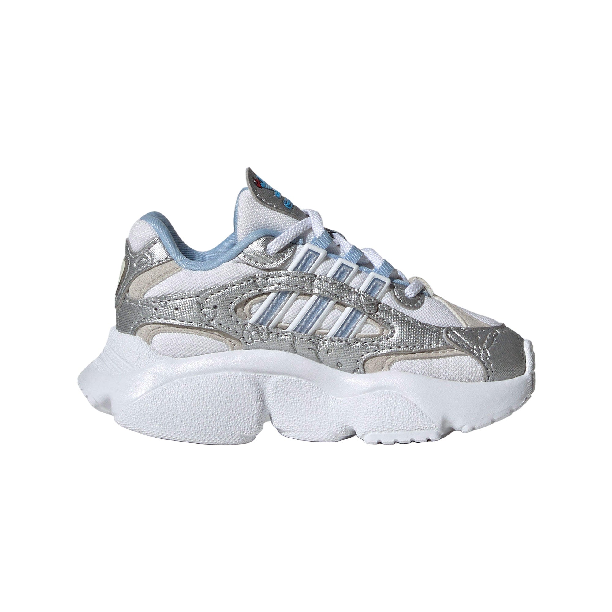 Order (TD) Hello Kitty x adidas Ozmillen 彈性鞋帶 I '白色藍光灰' IF7030