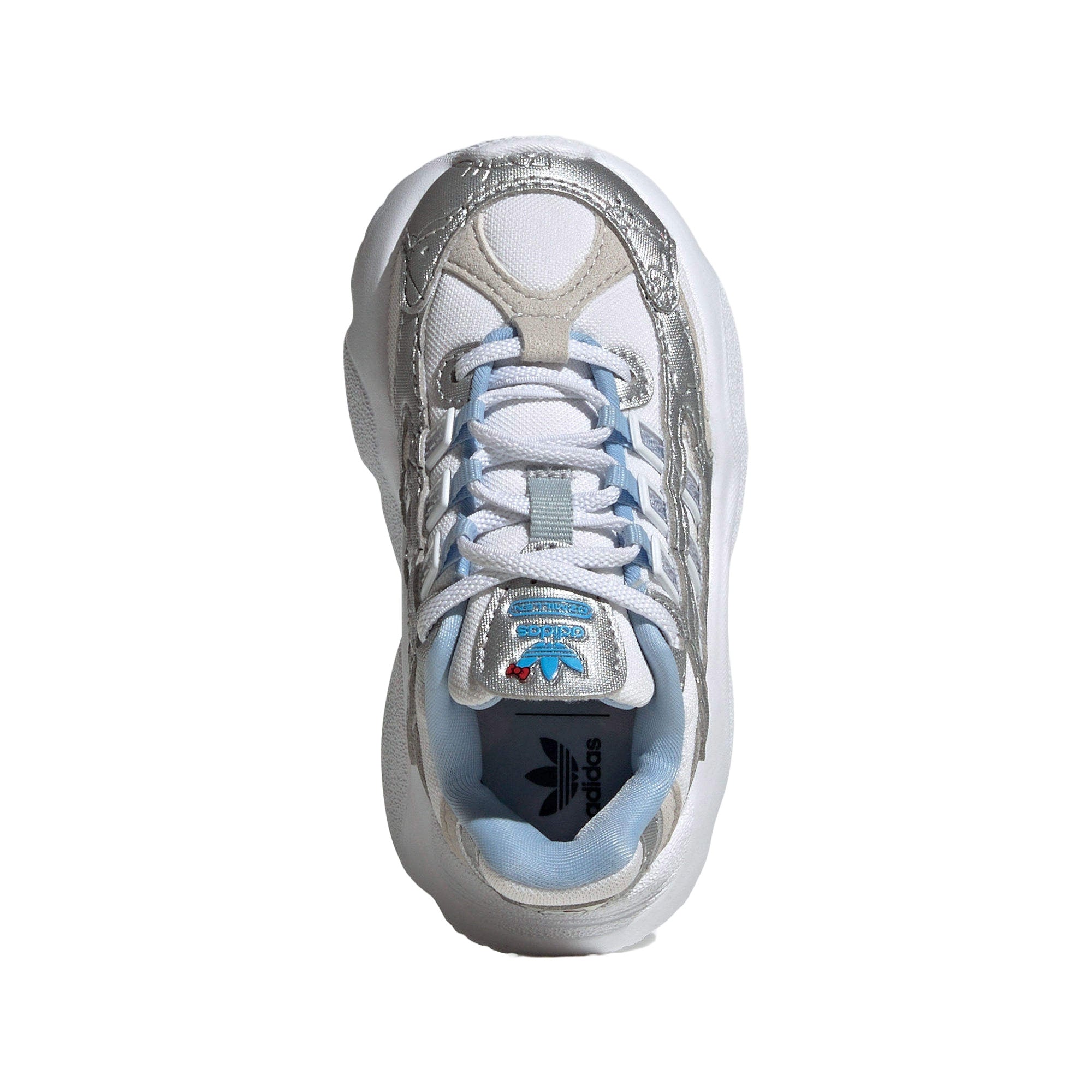 Purchase (TD) Hello Kitty x adidas Ozmillen 彈性鞋帶 I '白色藍光灰' IF7030