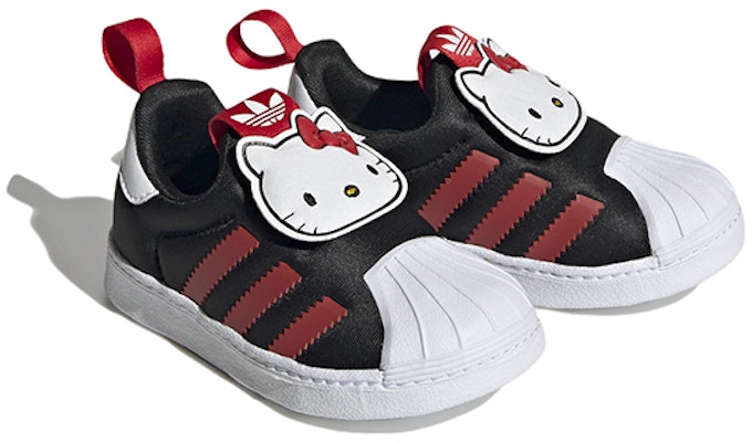 (TD) Hello Kitty x adidas Superstar 360 'Negro Rojo Vivo' HQ4091 Lookbook (TD) Hello Kitty x adidas Superstar 360 'Negro Rojo Vivo' HQ4091