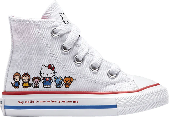 Converse x hello kitty chuck top taylor all star high top