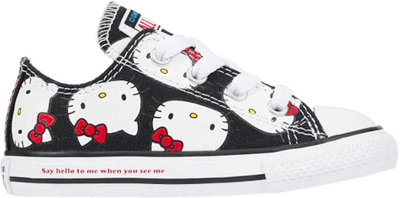 Toddler Hello Kitty x Converse Chuck Taylor All Star Low Black