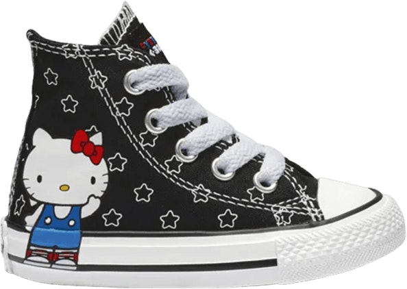 Toddler Hello Kitty x Converse Chuck Taylor All Star Hi Black