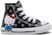 (TD) Kasut Converse Hello Kitty x Chuck Taylor All Star Hi Kanvas Hitam/ 'Putih' 763921C