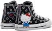 Shop (TD) Kasut Converse Hello Kitty x Chuck Taylor All Star Hi Kanvas Hitam/ 'Putih' 763921C