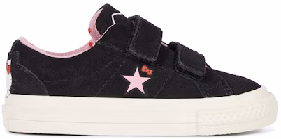 (Toddler) Hello Kitty x Converse One Star 2V Suede Low Top 'Black' 762942C (Toddler) Hello Kitty x Converse One Star 2V Suede Low Top 'Black' 762942C
