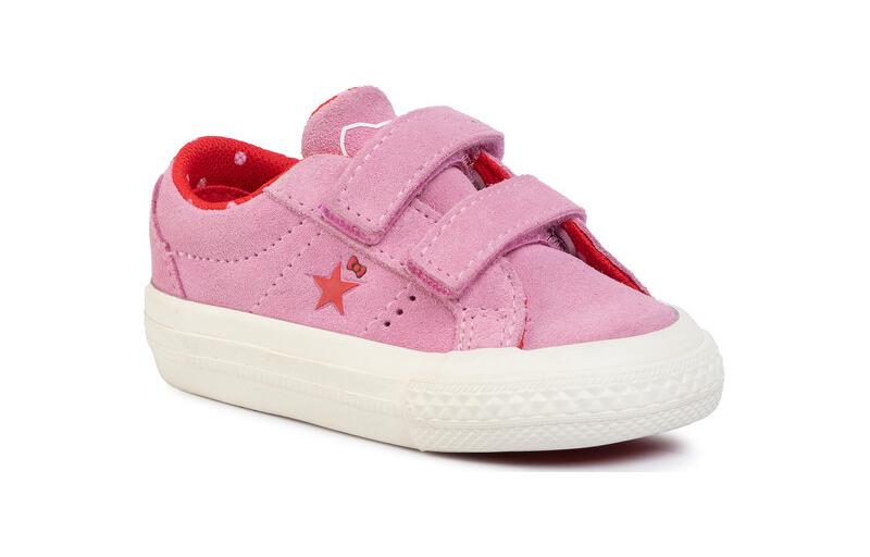 (TD) Hello Kitty Converse One Star 2V Suede Low Top 'Prism Pink' 圖 3