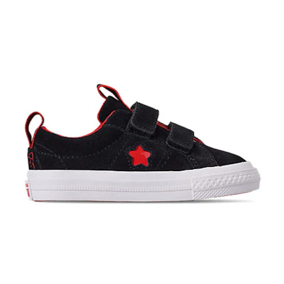 (TD) Hello Kitty Converse One Star Low Top Velcro 'Black'