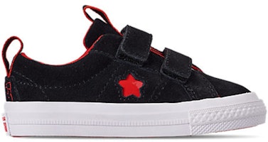 (Toddler) Hello Kitty x Converse One Star Low Top Velcro 'Black' 763908C (Toddler) Hello Kitty x Converse One Star Low Top Velcro 'Black' 763908C