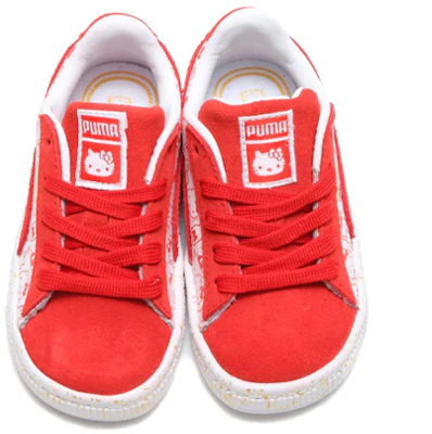 (TD) Hello Kitty x Puma Suede Classic 'Rojo Brillante' 366465-01 Lookbook (TD) Hello Kitty x Puma Suede Classic 'Rojo Brillante' 366465-01