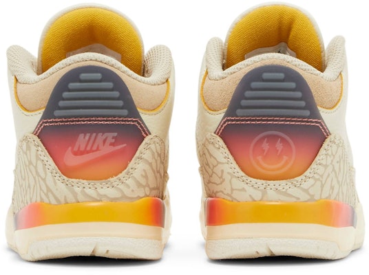 (TD) J. Balvin x Air Jordan 3 Retro 'Medelln Sunset' Lelaki FN0347-901 Details for (TD) J. Balvin x Air Jordan 3 Retro 'Medelln Sunset' Lelaki FN0347-901