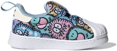 婴童 KEVIN LYON x adidas originals Superstar 360 防滑耐磨 低筒 滑板鞋 白紫粉 Order 婴童 KEVIN LYON x adidas originals Superstar 360 防滑耐磨 低筒 滑板鞋 白紫粉