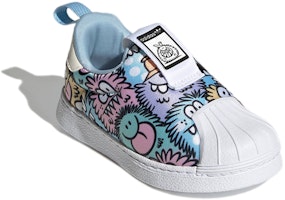 婴童 KEVIN LYON x adidas originals Superstar 360 防滑耐磨 低筒 滑板鞋 白紫粉 Lookbook 婴童 KEVIN LYON x adidas originals Superstar 360 防滑耐磨 低筒 滑板鞋 白紫粉