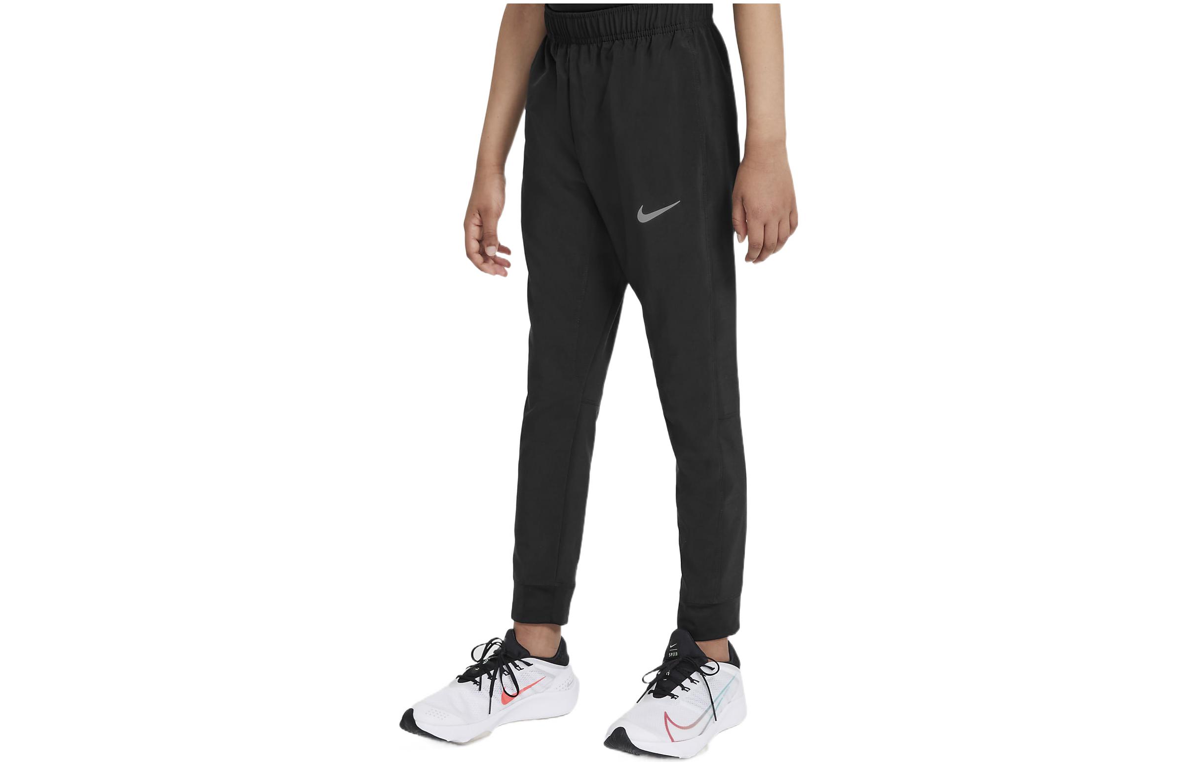 (Toddler) Kids' Nike Black Knit Jogger Track Pants - Casual Woven Sportswear DD8428-010