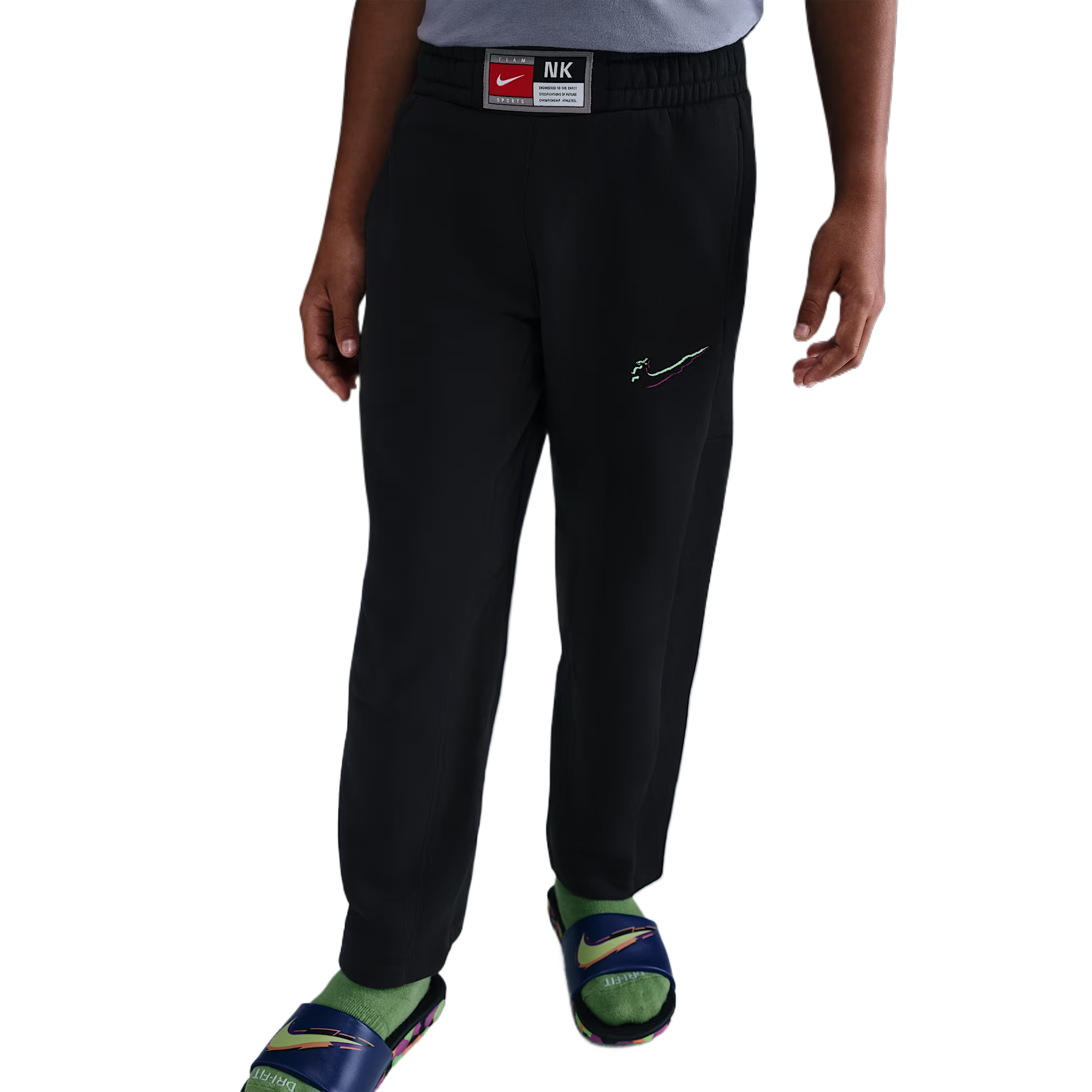 (Toddler) Kids' Nike Culture Knit Joggers Comfort Solid Pants Black HV0507-010