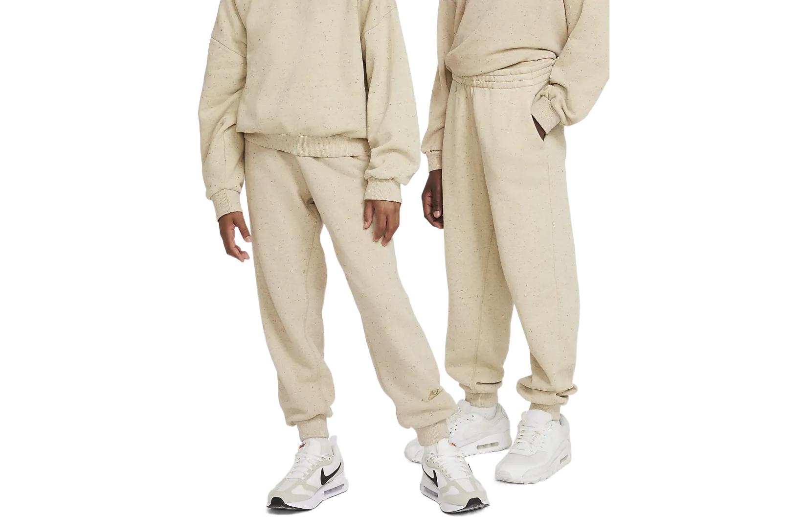 (Toddler) Kids' Nike Sportswear Icon Fleece Joggers Khaki Straight-Leg Pants DQ8882-250