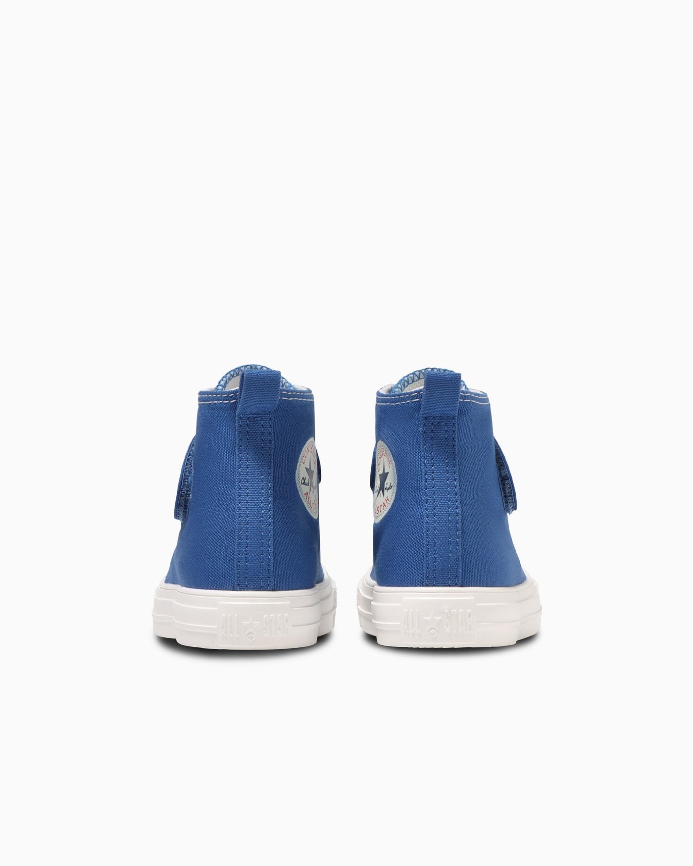 Shop (TD) キッズ コンバース オールスター ライト V-1 ハイ スニーカー ブルー 37302970