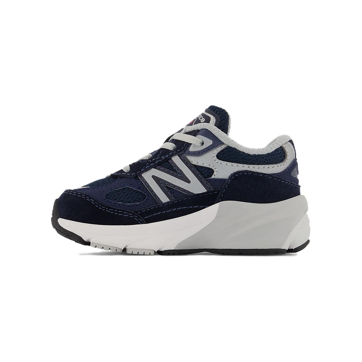 (Toddler) Kids New Balance 990 V6 Lightweight Navy Blue Walking Shoes IC990NV6