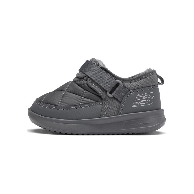 (Toddler) Kids New Balance CRVN MOC Fleece-Lined Walking Shoes - Light Gray IHMOCQC2