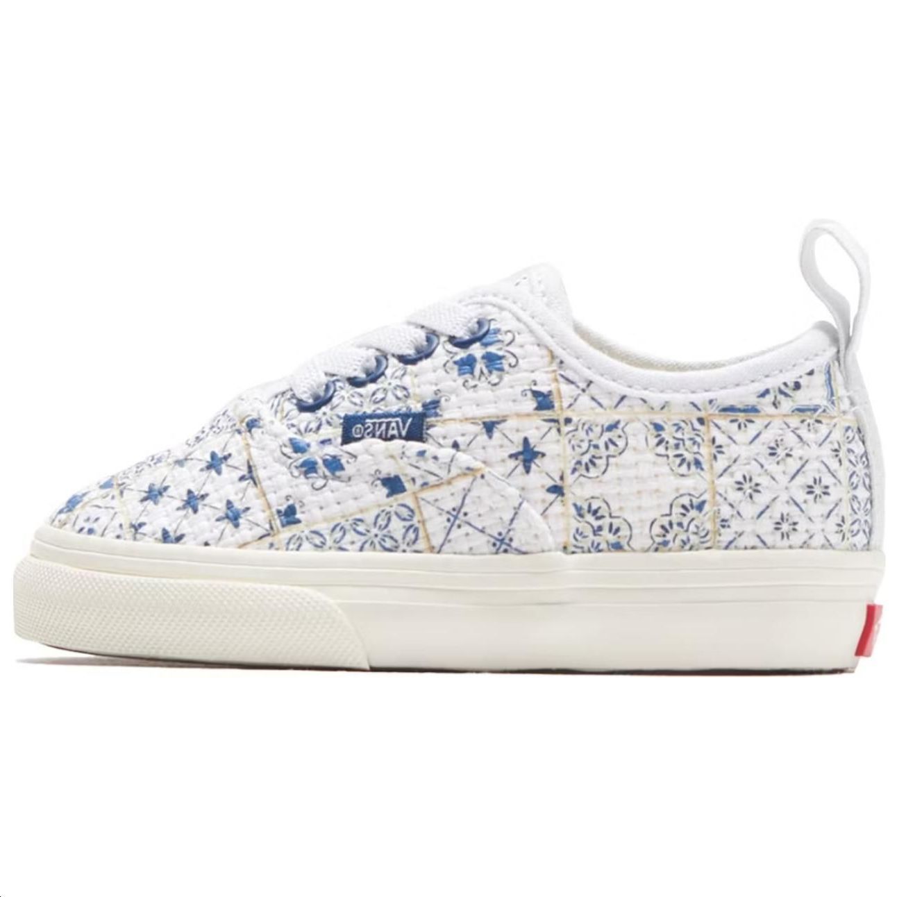 (TD) KITH Vans Authentic Elastic Lace 'Azulejo Tile'