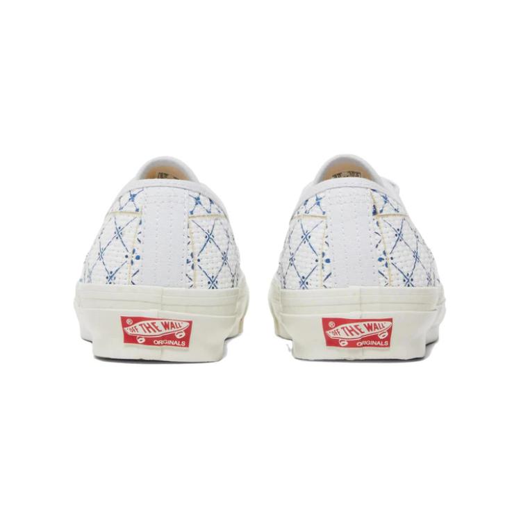 Shop (Toddler) KITH x Vans Authentic Elastic Lace 'Azulejo Tile' VN0A4BUYWHT
