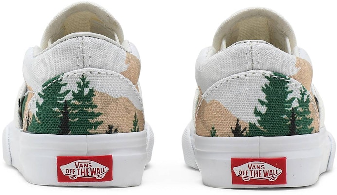 (Toddler) KITH x Vans Vault OG Classic Slip-On 'Treescape' VN0A4BUZ6CD Details for (Toddler) KITH x Vans Vault OG Classic Slip-On 'Treescape' VN0A4BUZ6CD