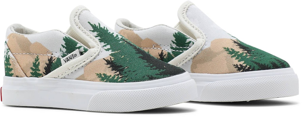 (Toddler) KITH x Vans Vault OG Classic Slip-On 'Treescape' VN0A4BUZ6CD Cheap (Toddler) KITH x Vans Vault OG Classic Slip-On 'Treescape' VN0A4BUZ6CD