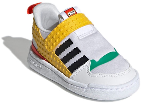 (TD) LEGO x adidas Forum 360 'Putih Kuning Peralatan' Q46515 Lookbook (TD) LEGO x adidas Forum 360 'Putih Kuning Peralatan' Q46515