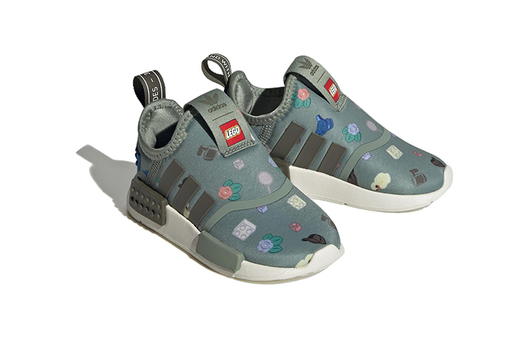 Lookbook (TD) LEGO x adidas NMD 360 ''Mattoncini Verde Solare'' IF2171