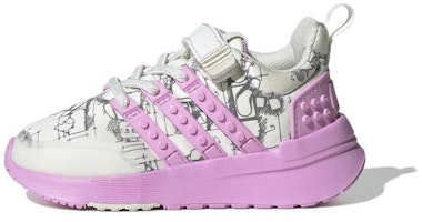 (Toddler) LEGO x adidas Racer TR 'Off White Bliss Lilac' GW1873 (Toddler) LEGO x adidas Racer TR 'Off White Bliss Lilac' GW1873