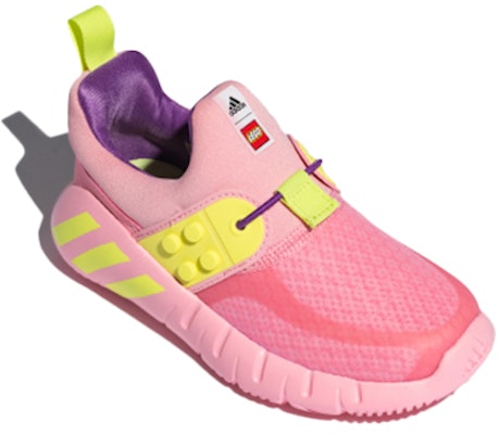 (Toddler) LEGO x adidas RapidaZen 'Light Pink Semi Frozen Yellow' FZ0397 Lookbook (Toddler) LEGO x adidas RapidaZen 'Light Pink Semi Frozen Yellow' FZ0397