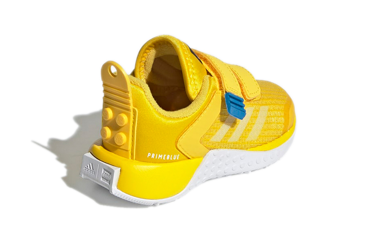 Shop TD嬰童 Lego x adidas Classic Sport 樂高聯名 潮流運動鞋 黃白