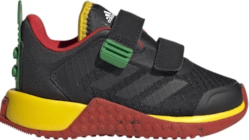 (Toddler) LEGO x adidas Sport DNA 'Black Red' HQ1309 (Toddler) LEGO x adidas Sport DNA 'Black Red' HQ1309