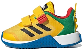 (Toddler) LEGO x adidas Sport DNA 'Equipment Yellow' HQ1308 (Toddler) LEGO x adidas Sport DNA 'Equipment Yellow' HQ1308