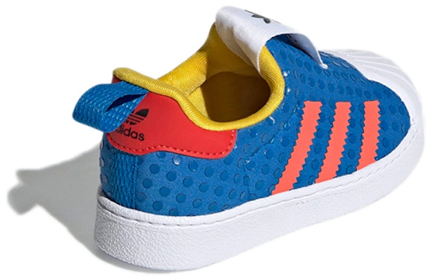 (Toddler) LEGO x adidas Superstar 360 'Shock Blue' H02731 Shop (Toddler) LEGO x adidas Superstar 360 'Shock Blue' H02731